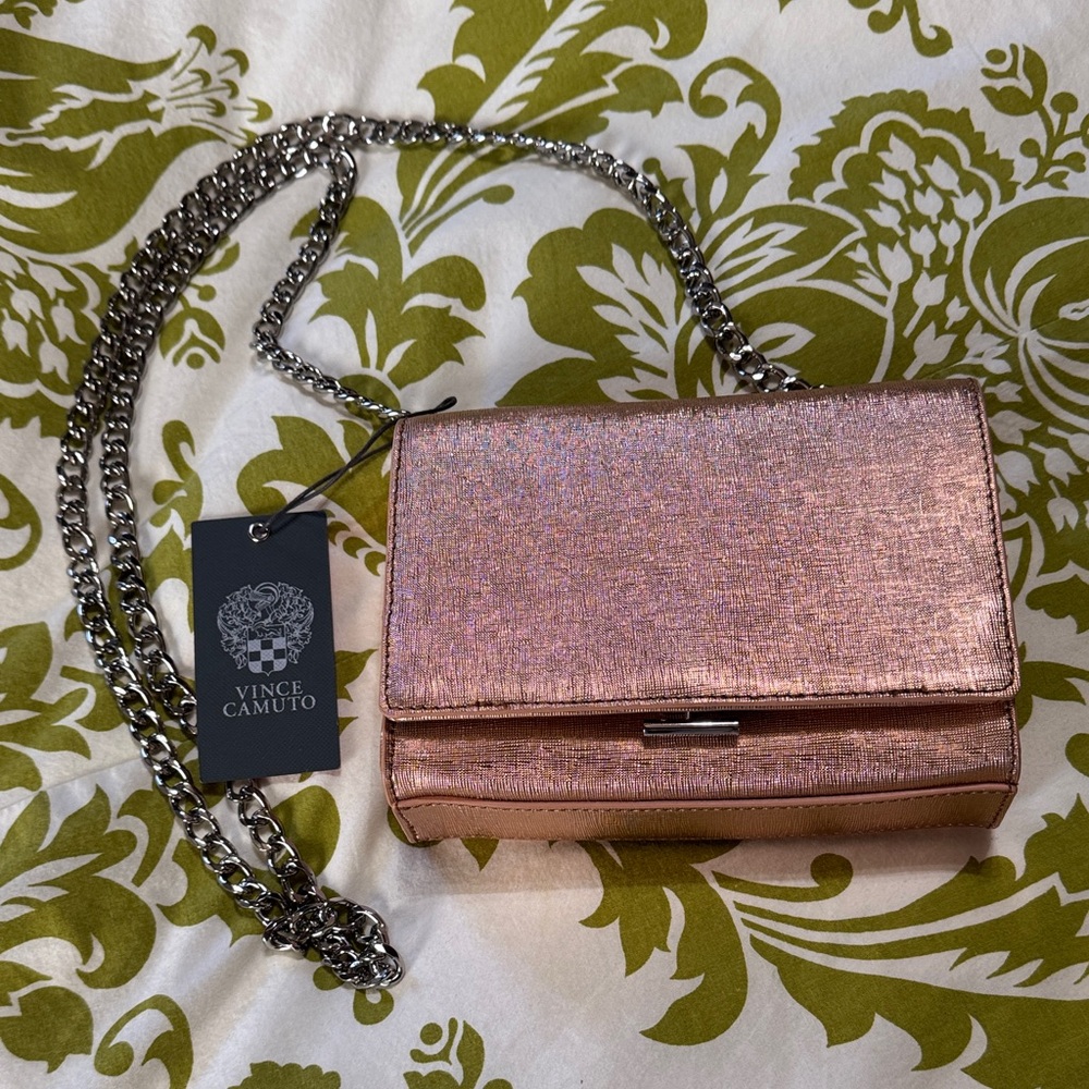 Vince Camuto Reni Rose Gold Chain Crossbody